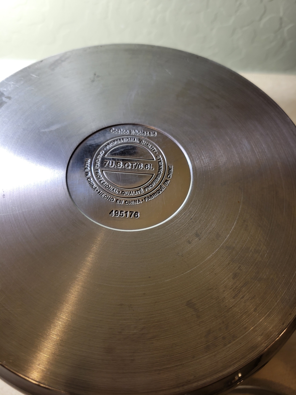 Costco Wholesale Professional Stainless Steel   8-quart Pot W/ Strainer And Lid - Picture 7 of 10